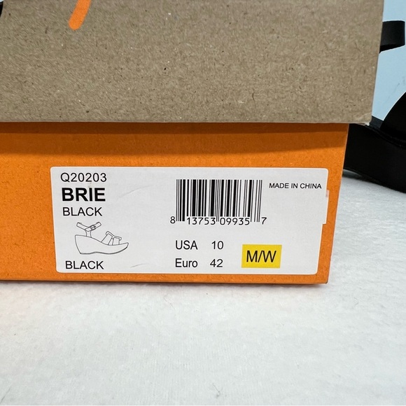 Korks by Kork-Ease Brie wedge sandals in black. New in box - Picture 3 of 10
